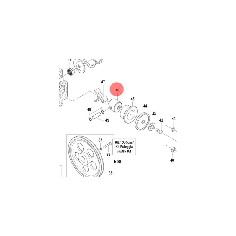 TŁOK POMPY BP20 2409002300A