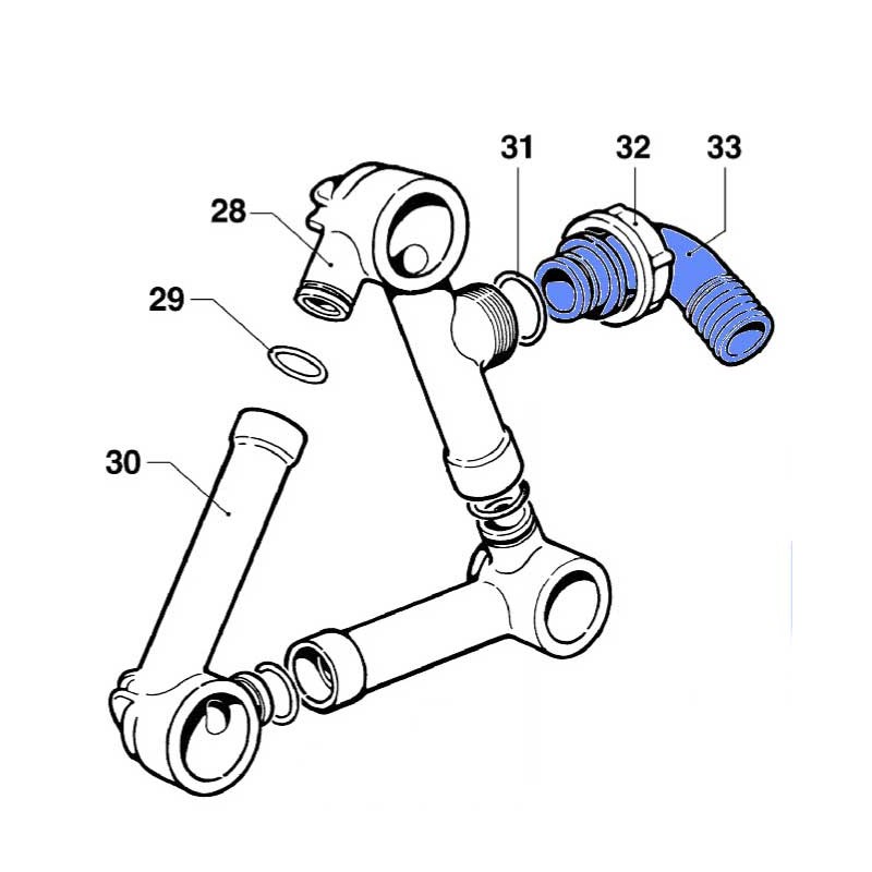 KOLANKO SSĄCE
 BP 125 
 25*40RL
 2801006300