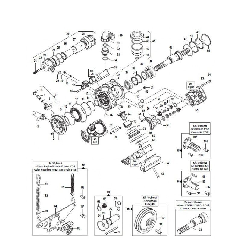 POWIETRZNIK KPL.POMPY APS 96 1225001300