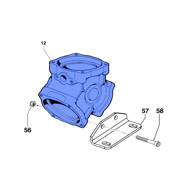 KORPUS POMPY BP-105 0403013300  00041-00134
