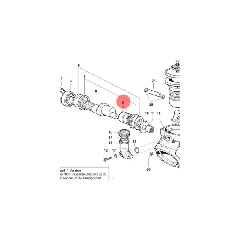 ŁOŻYSKO KORBOWE
 BP-105
 0437004500  00045-00073
