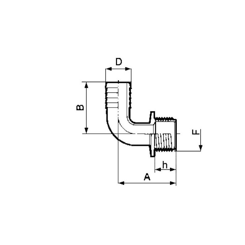 KOLANKO 113325 3/4" D.25 ZGZ 8011203