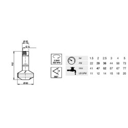 PŁUCZKA ZBIORNIKA 510120/510121