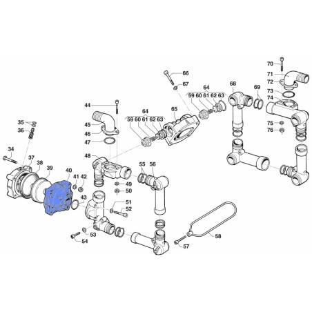KORPUS POWIETRZNIKA BP151-171 0002002400  00010-00018

