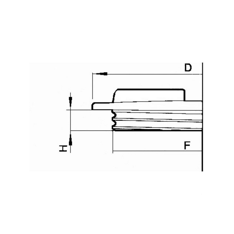 POKRYWA WLEWOWA 3522060 D.455 (+D140)