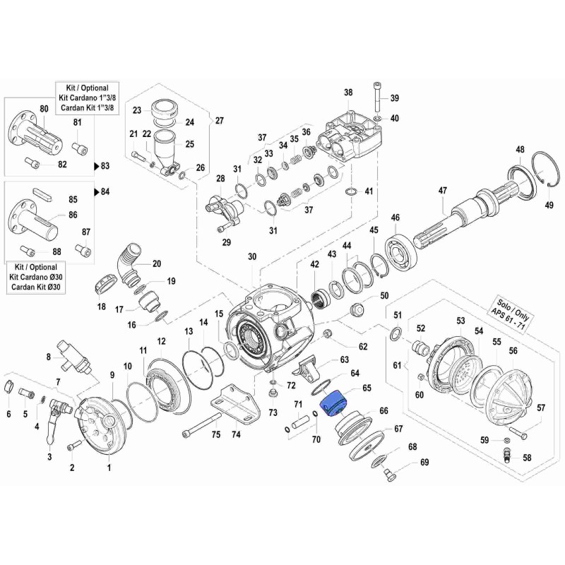 TŁOK POMPY APS 51-96 2409006700A
