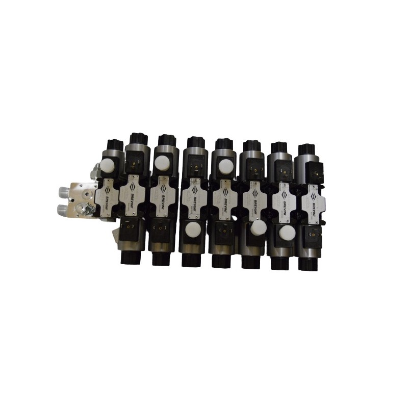 ROZDZ. ELEKTROHYDR. 7-SEKC.BEZ CEWKI P15110419/40117700 12DC K-AK P,T-1/2",A,B-1/4"