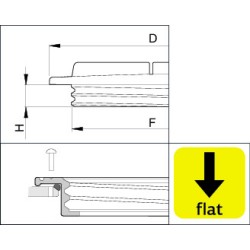 POKRYWA WLEWOWA Z KOŁ. 3510160 D.455