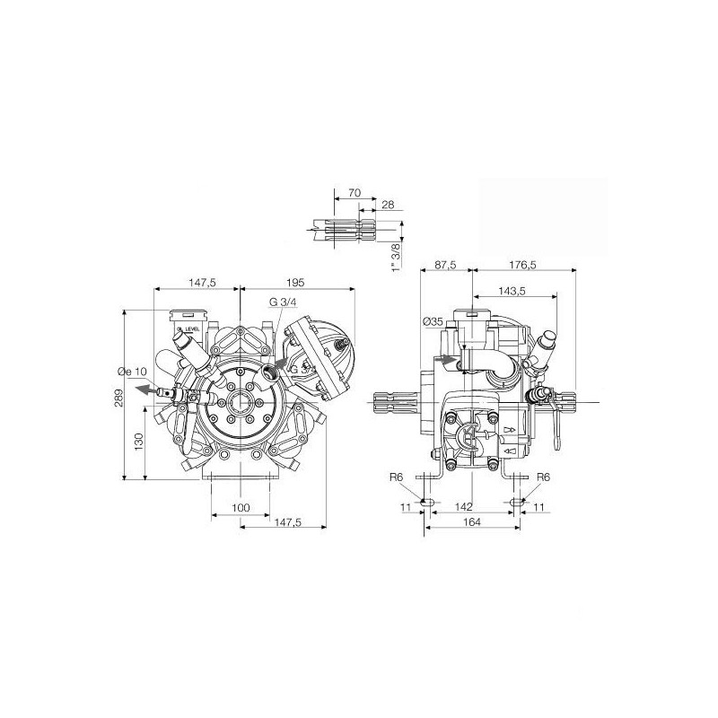 POMPA APS  61 6091000800  30013-00002
