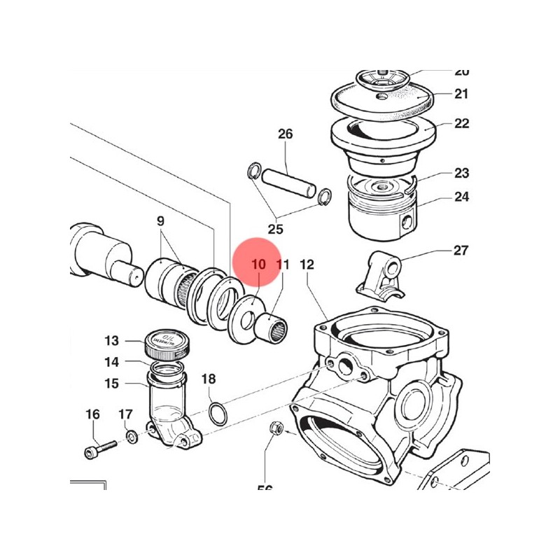 PODKŁADKA DYSTANSOWA
 BP 60-125
 2813002400