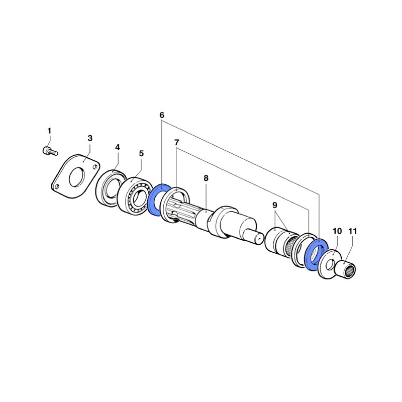 PODKŁADKA DYSTANSOWA
 BP 105-125
 2813001900