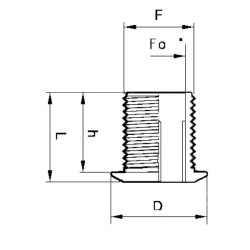KRÓCIEC Z KOŁN. 220052 1 1/4"