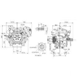 POMPA APS  71 6092000300 (bez wałków )