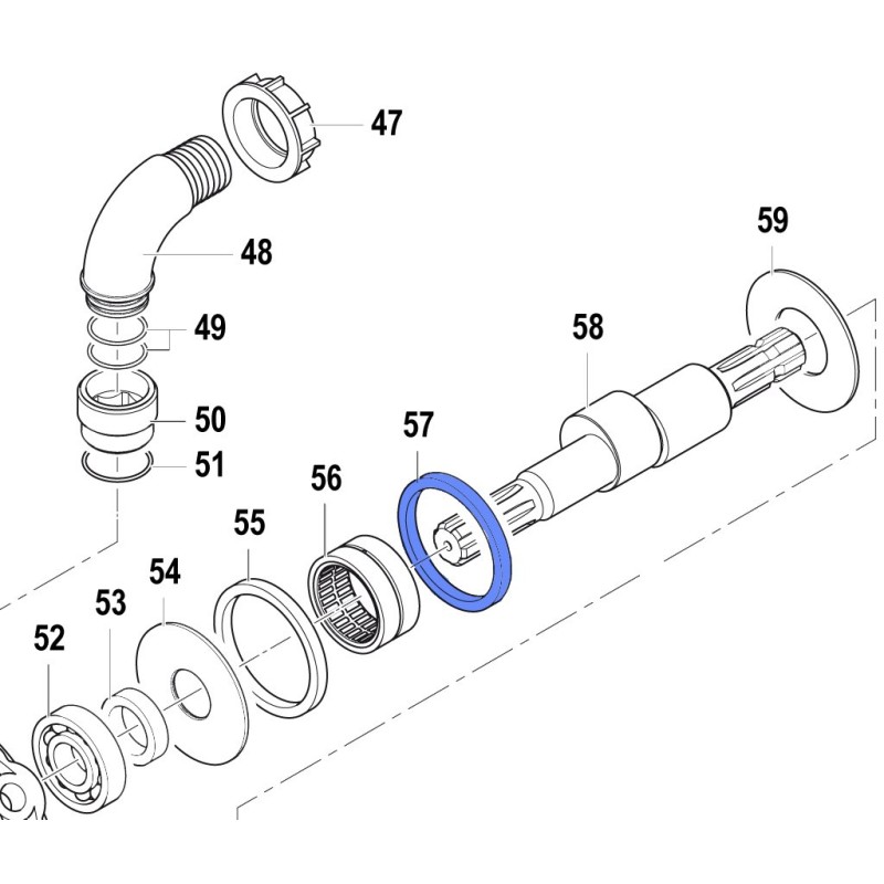 PIERŚCIEŃ KORBOWODU 
 BP 205-235
 0010000300