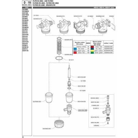 POKRĘTŁO FILTRA SAMOCZ. 3224100.100