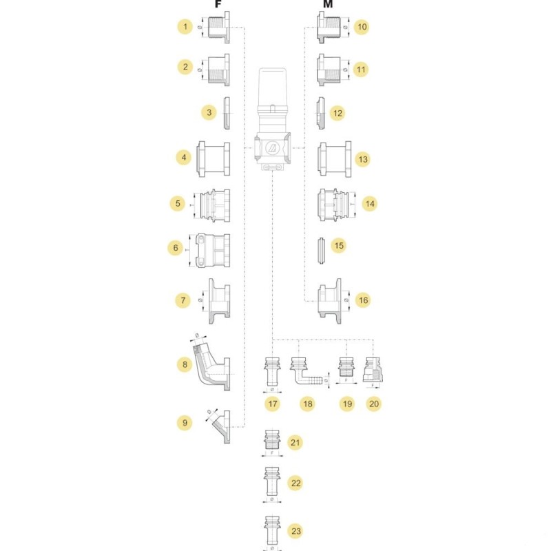 KRÓCIEC MANOMETRU 463011.130