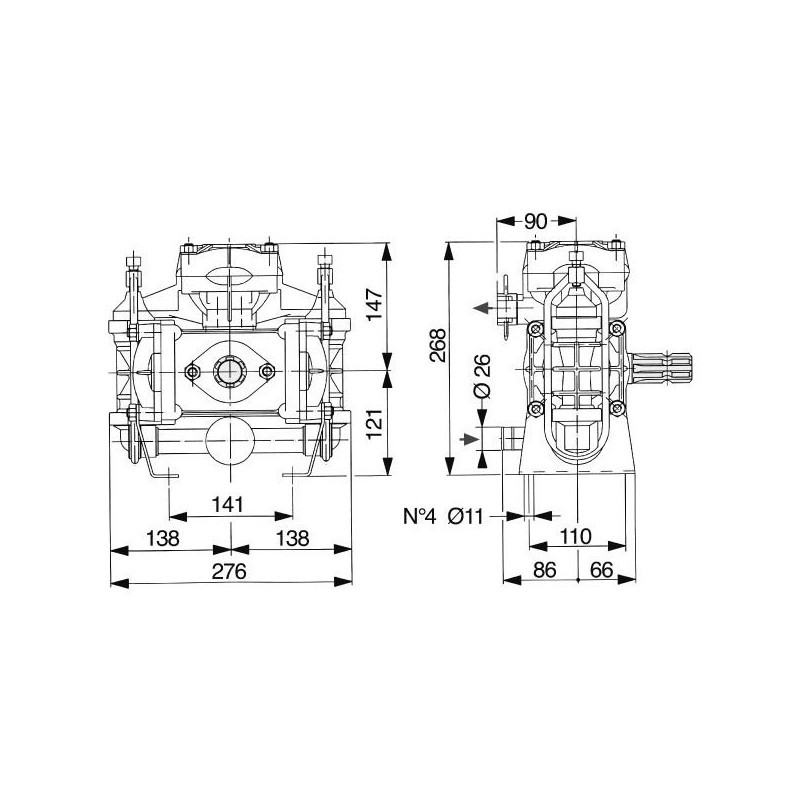 POMPA BP  60 K 6101100100 30021-00021
