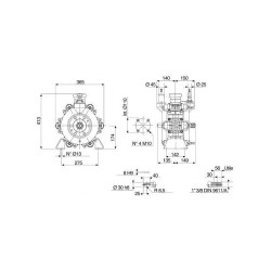 POMPA BP 205 K DESM. 6104100600  30024-00007