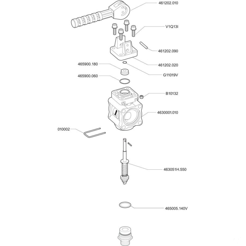 SEKCJA ZAWORU 463051