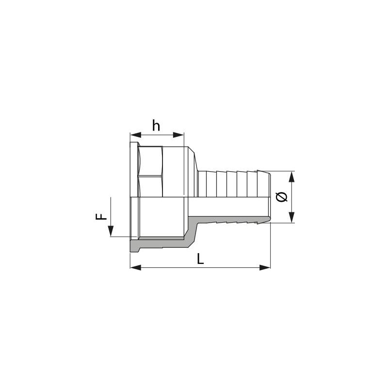 KRÓCIEC 100521 1 1/4" D.21 ZGW