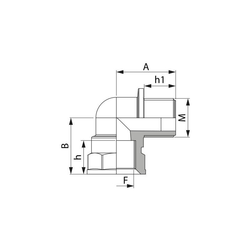 KOLANKO 1262055  1 1/4" M-F 8021301