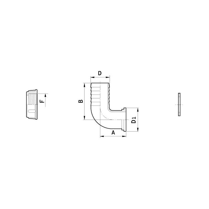 KOLANKO 115530 1 1/4" D.30