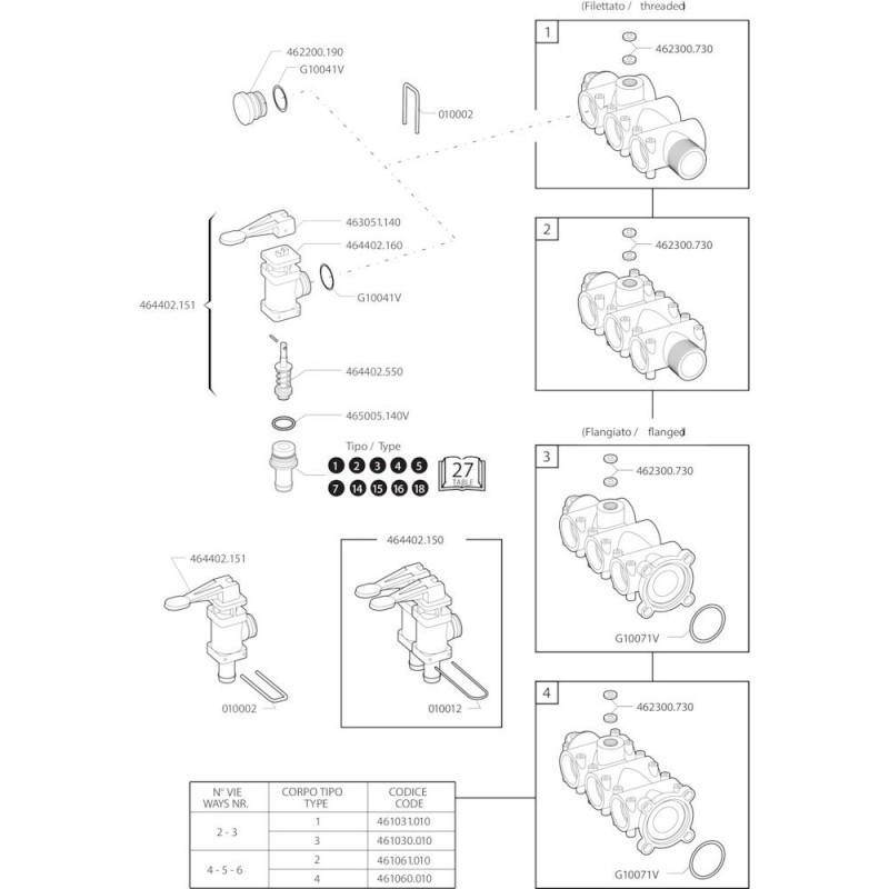 SEKCJA ZAWORU 464402.151