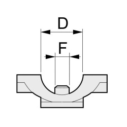 GŁOWICA ARAG (3) 4012747 D.1/2" F.10 CLAMP