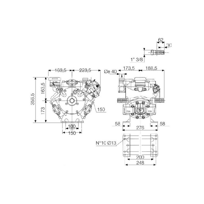 POMPA APS 121 6095001300  30017-00004