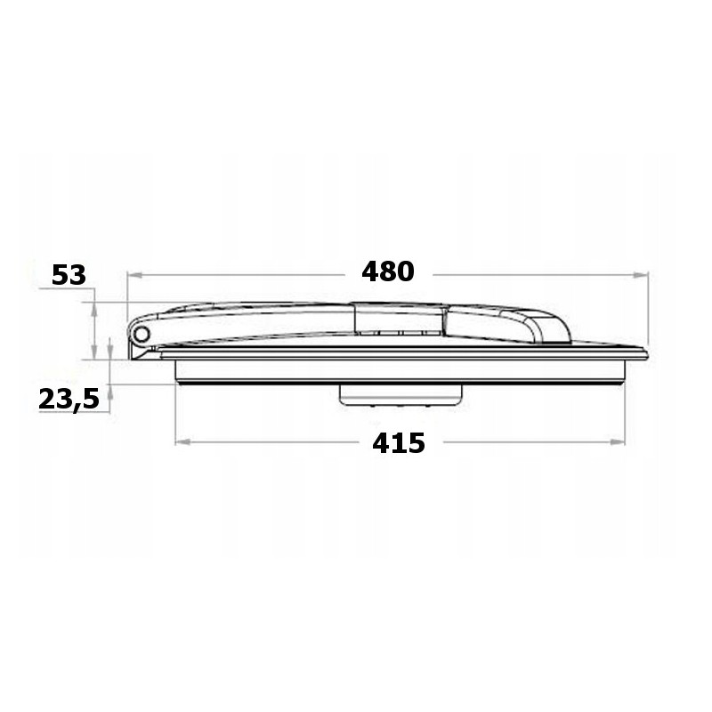 POKRYWA WLEWOWA 8170015 D.455 GEO LINE