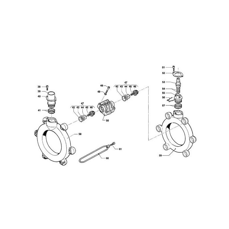GŁOWICA TŁ.POMPY BP 235 3218001800  00027-00014
