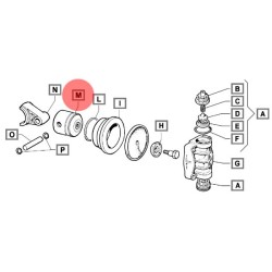 TŁOK POMPY BP 205-235 2409002400A  00016-00217
