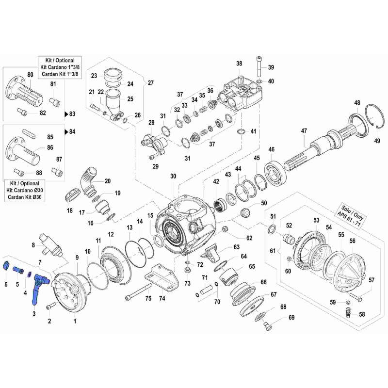 ZAWÓR KUL. POMPY
 APS 51-121
 1214001400