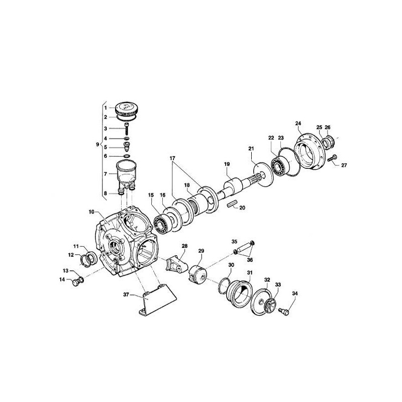 ZBIORNIK OLEJU
 BP 235
 0421001600  00010-00121
