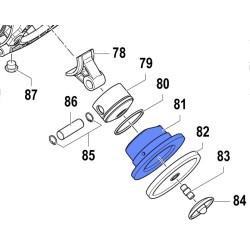 TULEJA TŁOKA APS-121 0400007100  00021-00061
