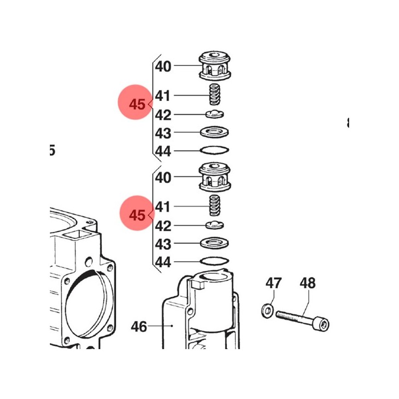 ZAWÓR PRZECIWZ.  MP 30 1220002100  10002-01483
