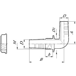 KOLANKO 118319 3/4" D.19  8039201