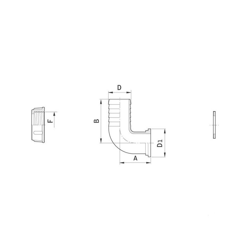 KOLANKO 115315 3/4" D.15