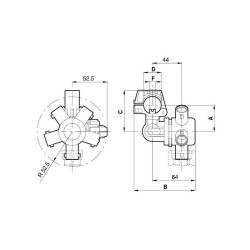 GŁOWICA ARAG (3) D.25 F.10 406425A7