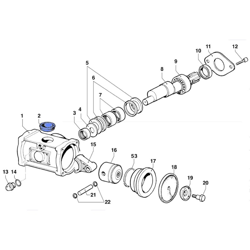 KOREK WLEWU OLEJU BP 60 1800003000