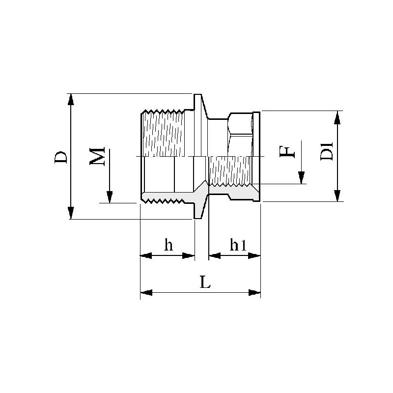 REDUKCJA 245010   M-F 3/8"-1/4"