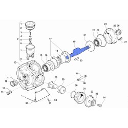 WAŁ KORBOWY POMPY
 BP-235
 0001008800  00015-00095
