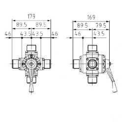 ZAWÓR KUL. VTDC 1300 1 1/4 " 5-DR