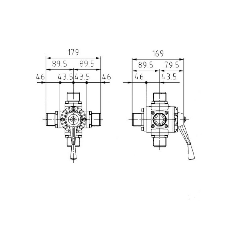 ZAWÓR KUL. VTDC 1300 1 1/4 " 5-DR