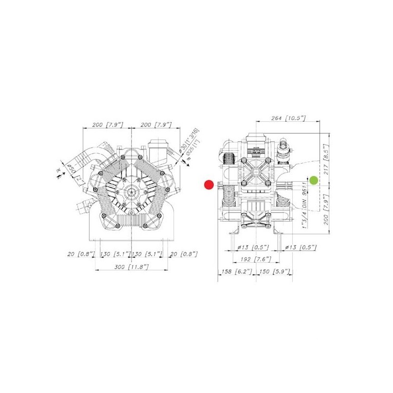 POMPA POLY 2210 VD 556000973