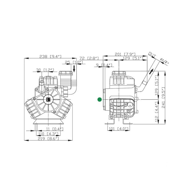POMPA PA 430.1 VF 037007973