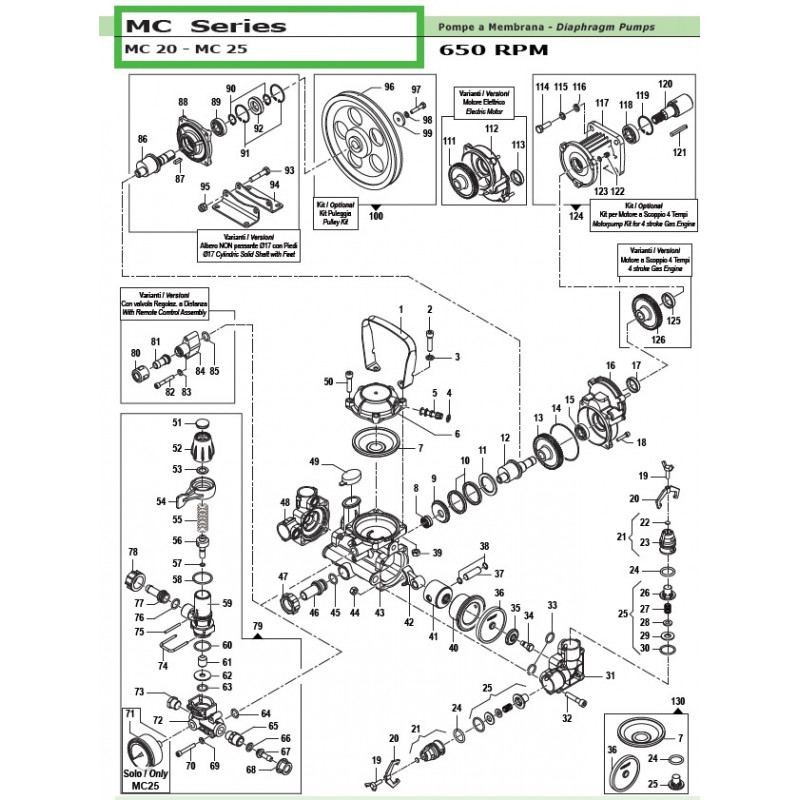 MEMBRANA TŁ. MC20, BP20, 1800010200 DESMOPAN