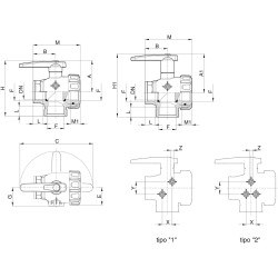 ZAWÓR KUL. 45531115 1 1/4" 3DR H