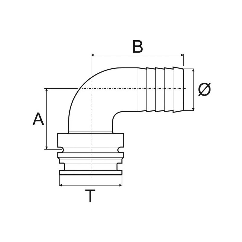 KOLANKO 1191532 D.32 T5M