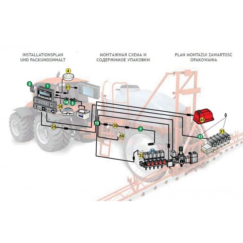 KOMPUTER BRAVO 180S 5+5HYD. 467180553